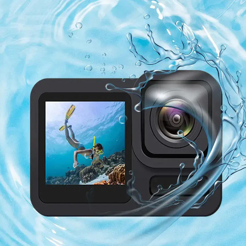 8K 6K Touch Video Waterproof Outdoor Mini Sport Action Digital Video Cameras - Image 4 of 4