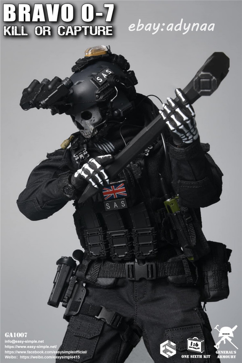 Easy&Simple GA1007 1/6 Call Of Duty COD Ghosts Action Figure