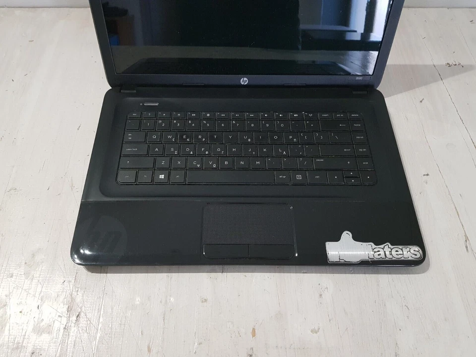 NOTEBOOK HP COMPAQ 2000 AMD RADEON E1-1500 4GB RAM 120GB SSD WIFI WIN10 WEBCAM - Immagine 2 di 4