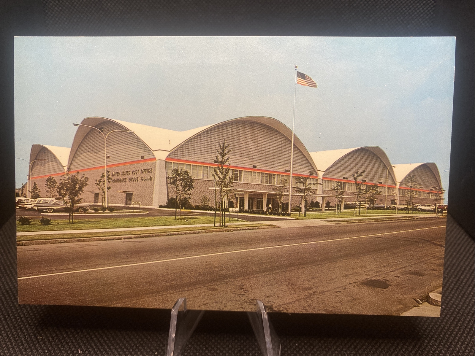 POSTCARD The New Providence Post Office Rhode Island H13 eBay