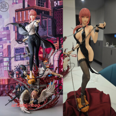 Hero belief Studio Chainsaw Man Makima Statue PU In Stock 1/4 Scale H60cm  EX | eBay