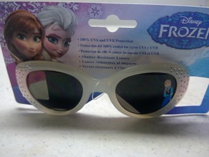 Disney Frozen Elsa Girls Kids /& Anna Sunglasses blue 100/% UVA//UVB cute 12 New
