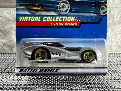 Hot Wheels Virtual Collection Cars Splittin' Image 2000 #155 Silver - Picture 2 of 4