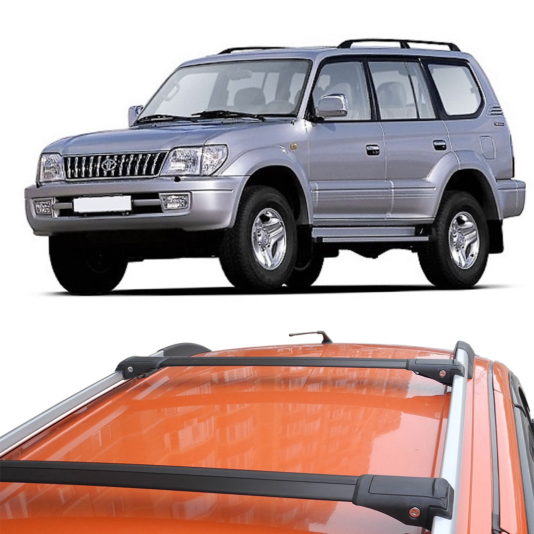 For Toyota Land Cruiser Prado J90 1996-2002 Roof Rack Cross Bars