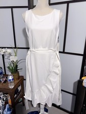 Sz 4 NWT Calvin Klein sleeveless trumpet dress