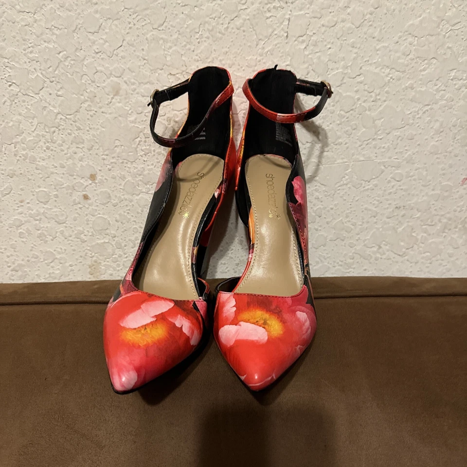 zapatos mujer talla 7.5 tacón pompa Foto 4 de 4