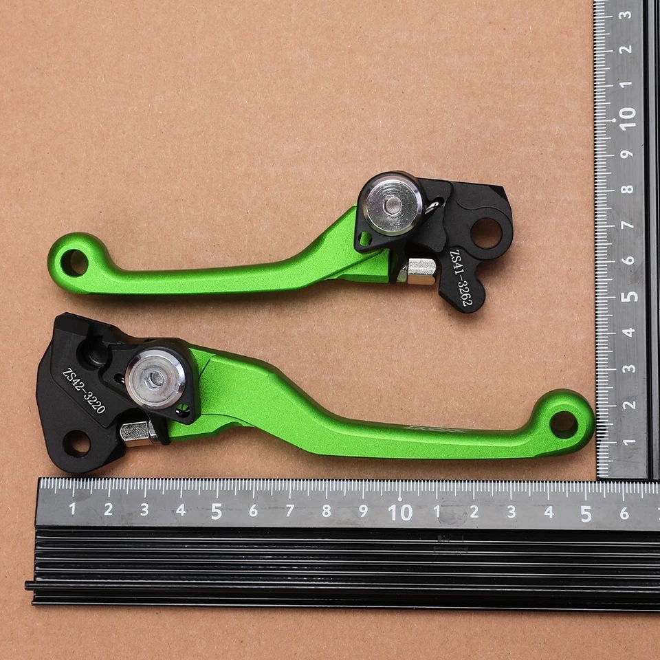Alavanca de embreagem de freio de mão para motocross par CNC para KAWASAKI KX 65 85 100 112 125 250 - Imagem 2 de 4