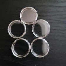 Qty. of(5)~~16mm Acrylic Coin Capsule-Armour Brand 