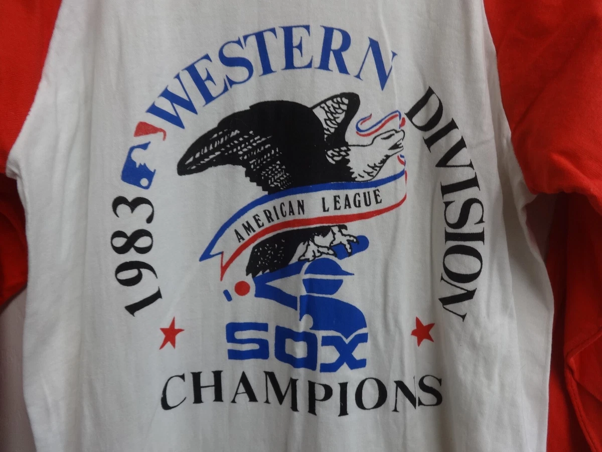 1983 white sales sox t shirt