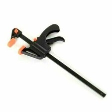 4 pcs 12" Bar Clamp F Wood Working ABS  Quick Release Steel Bar Clamp Spreader