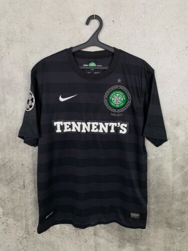CELTIC 2012 2013 AWAY SIGNED CHAMPIONS LEAGUE SHIRT #32 WATT NIKE JERSEY SIZE L - Picture 2 of 12
