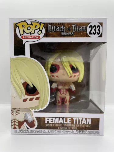 Funko Pop! Female Titan 6” #233 Attack On Titan In Hand