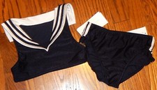 POLO RALPH LAUREN AUTHENTIC BABY GIRLS 2Pc NEW ORIGINAL SWIMSUIT Size 9-12M, NWT