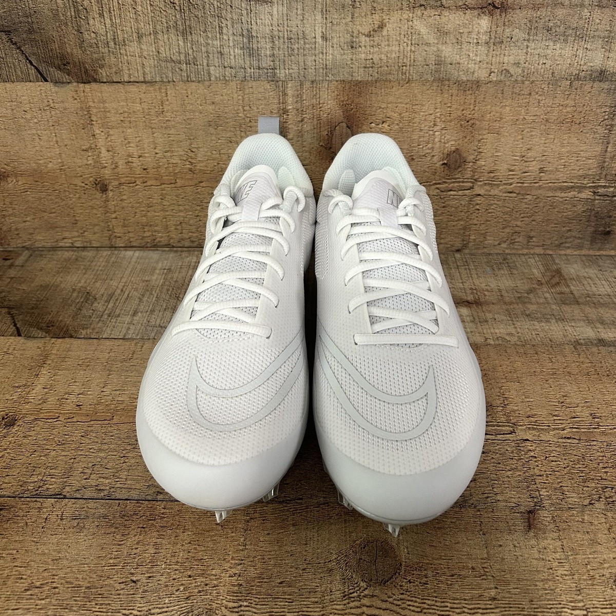 Nike Alpha Huarache 8 Pro LAX Lacrosse Cleats White CW4439  display picture 1