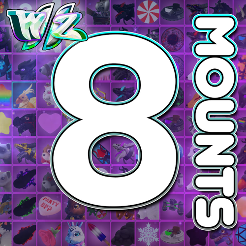 Roblox World Zero - Mount Bundle - 8 aussuchen!