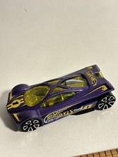 2011 Hot Wheels TRACK STARS SLING SHOT (Purple) (79/244) T9764 rare