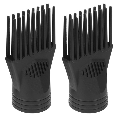 2 Pcs Hair Dryer Comb Travel Blow Diffuser and Attachments Nozzle - Imagen 9 de 12