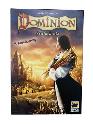 Dominion Reiche Ernte 4. Erweiterung | Hans im Glück Brettspiel TOP ZUSTAND