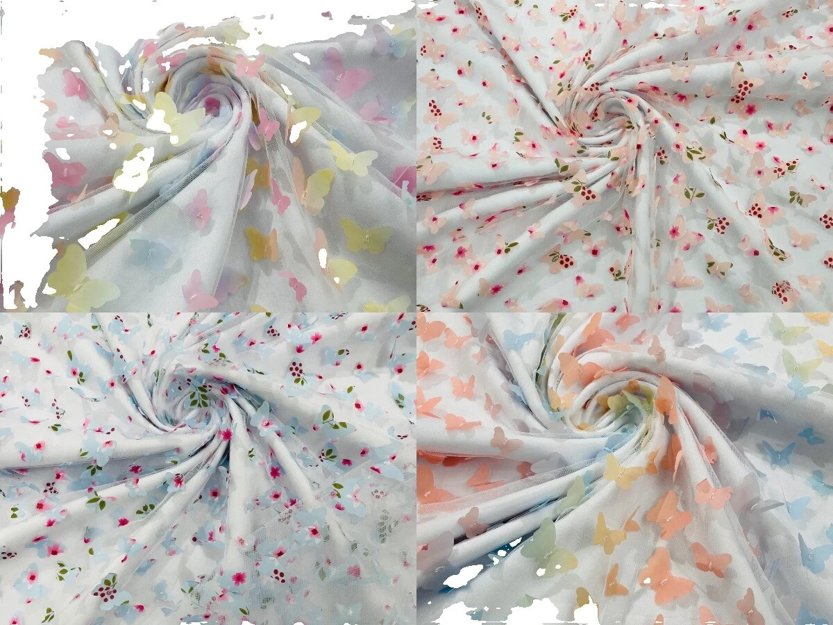 Lace Fabric Multicolor