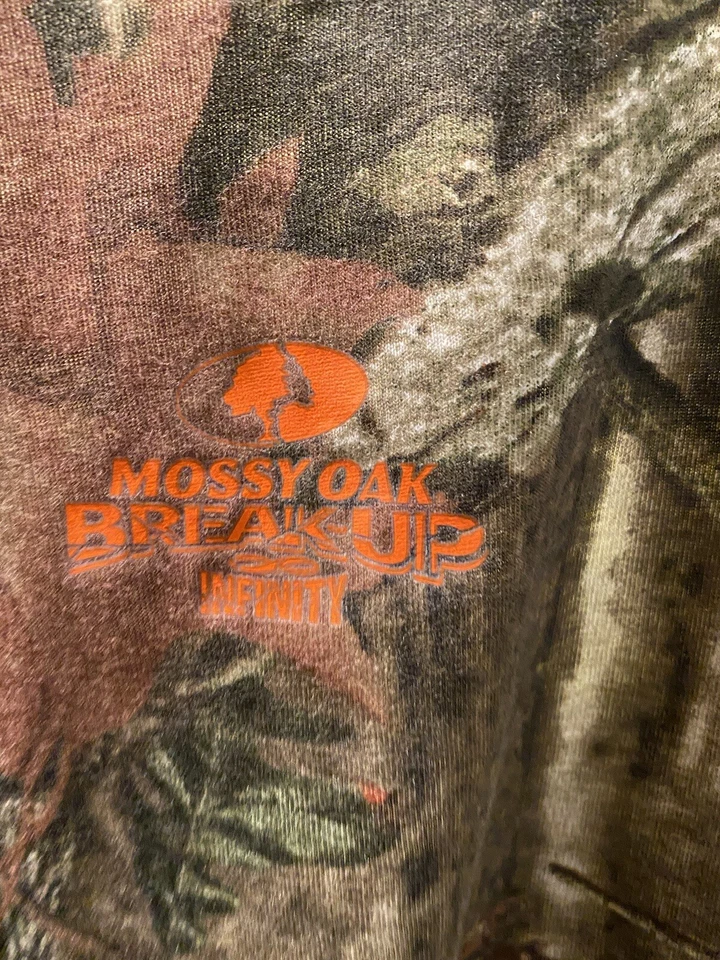 NEW Mossy Oak Break-Up Infinity Long Sleeve Camo T-Shirt Large Hunting Outdoor - Image 2 of 3