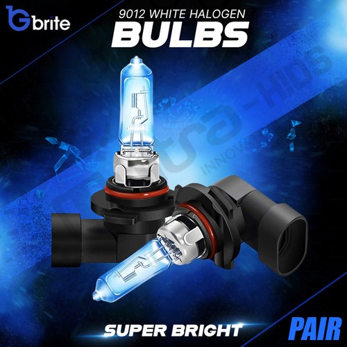 2x New 9012 12V 55W HIR2 PX22D Clear HEADLIGHT Halogen Bulb Pair DRL XENON - Picture 4 of 5