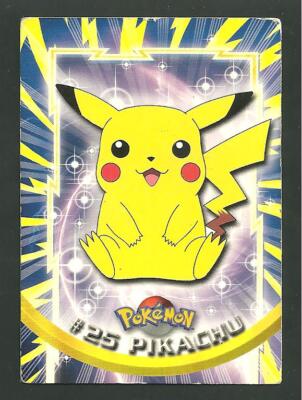 Topps Pikachu ピカチュウ #25 Pokemon 1999 TV s-l400.jpg