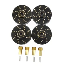 4pcs 13g Brass Wheel Weights with 7mm Wheel Hex Hub Extended Wheel Hubs Adapt...