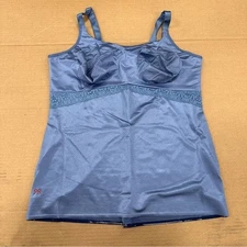 New Ruby Ribbon Lace Cami Tranquil Blue