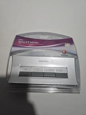 4 Way Stereo A/V Selector