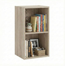 MAKA Libreria Da Terra in Legno, Libreria Verticale Salvaspazio Con Ripiani, Sca