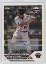 2023 Topps Pro Debut Auto Tres Gonzalez #PD-191 Auto 4f5