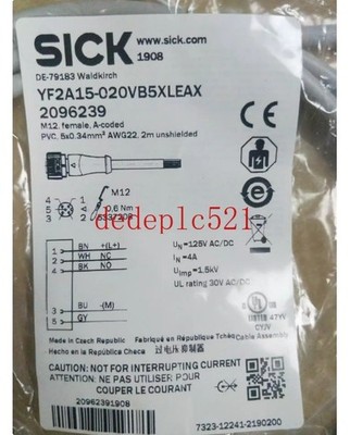 1 PCS NEW IN BOX   sensor cable YF2A15-020VB5XLEAX 2096239 #ff