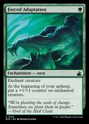 Forced Adaptation 140 Ravnica Remastered Common