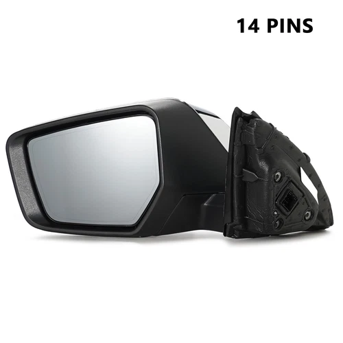 Driver Side Mirror w/Signal Lamp w/Memory For 2014-2020 Chevrolet Impala 14 Pins