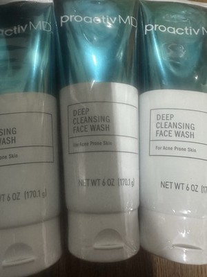Proactiv MD Deep Cleansing Face Wash Acne Cleanser 6oz NEW Sealed