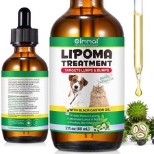 Buddy Guard for Dogs Lumps and Bumps 2 fl.oz , Lipoma Treatment for Dogs Cats ,