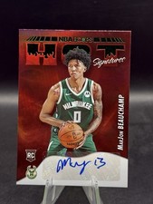 2022/23 Panini Hoops Marjon Beauchamp Red Hot Rookie Signatures SP Auto #HSR-MJB