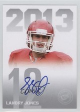 2013 Press Pass Press Pass Signings Landry Jones #PPS-LJ Auto 0o9