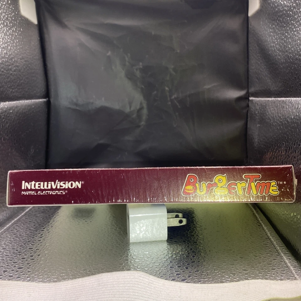 New 1982 Intellivision Burgertime Factory Sealed Video Game No. 4549 Vintage - Image 4 of 4