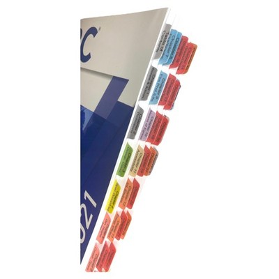Book Tabs for The International Building Code IBC 2021