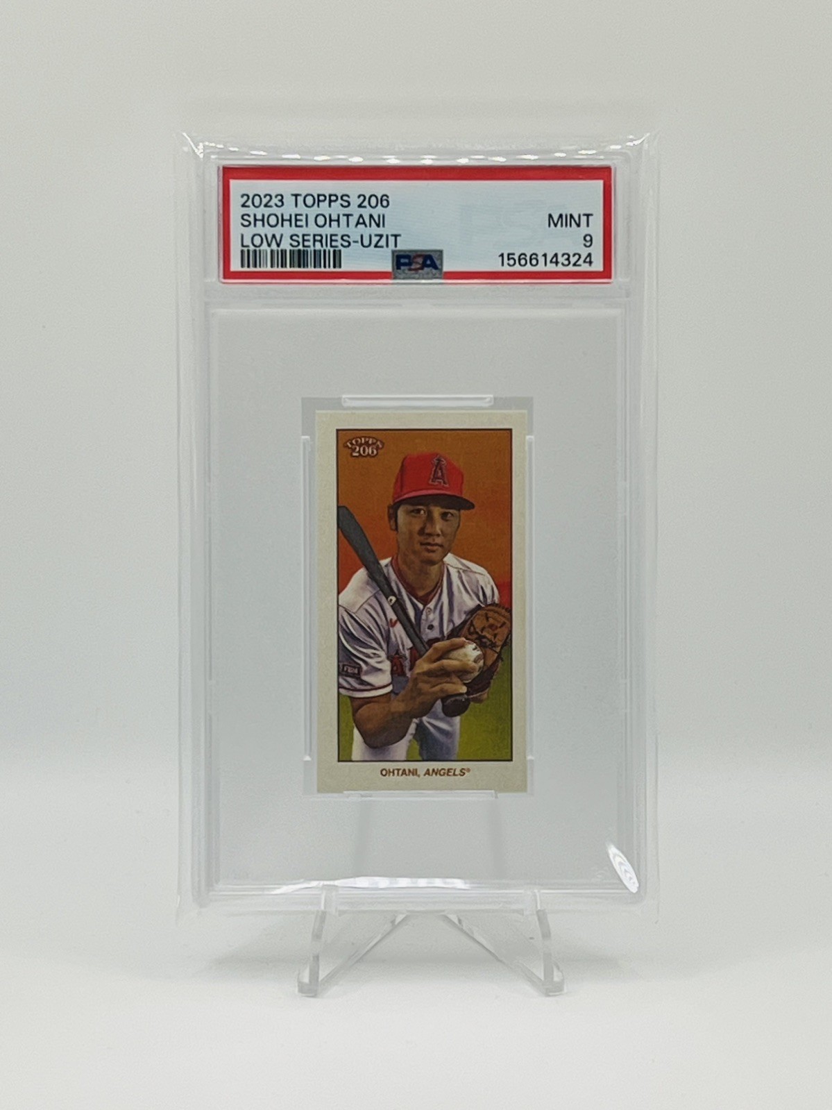 2023 Topps 206 - Shohei Ohtani - LOW SERIES-UZIT - PSA 9