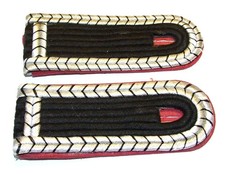 1 Paar original Schulterklappen Feuerwehrmann DDR Berufsfeuerwehr ungetragen