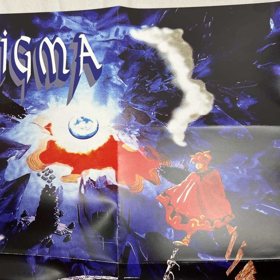 Terranigma Fan Made NTSC SNES Map/Poster English Insert Complete Your Repro Box - Image 4 of 4