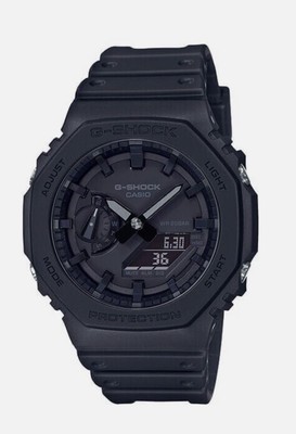 Casio G Shock Wrist Watch for Men, Black - GA21001A1JF