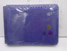 Creative Memories blue w/ballons 5x7 6x8 scrapbook photo album sealed