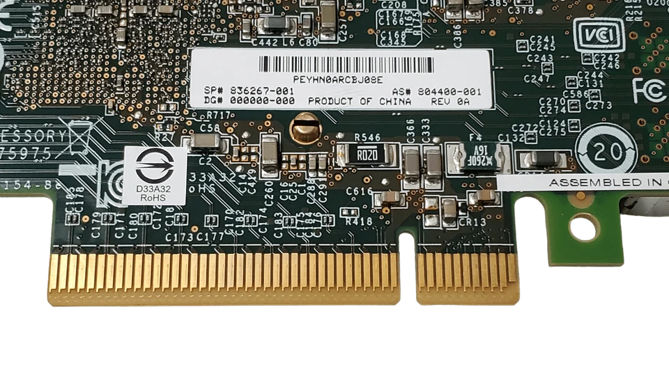 HPE E208e-p SR 12G Gen10 Raid / HBA Controller 836267-001 804400-001 Full Height - Image 4 of 4