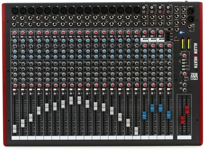 Allen & Heath ZED-24 24-channel Mixer with USB Audio Interface