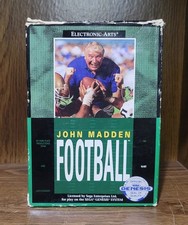 Sega Genesis John Madden Football - Complete (Tested & Working)