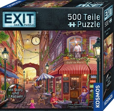 EXIT  - Das Puzzle: Der Auftrag ''Paris'' Spiel