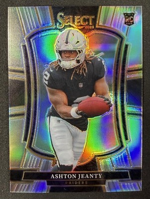Ashton Jeanty 2025 Panini Select #104 Silver Prizm